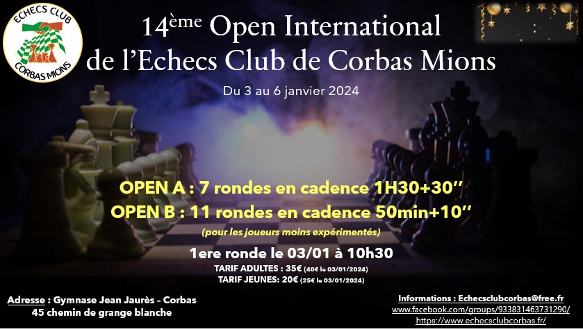 14eme open international corbas