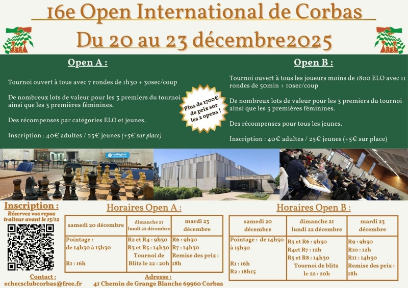 16e Open Corbas