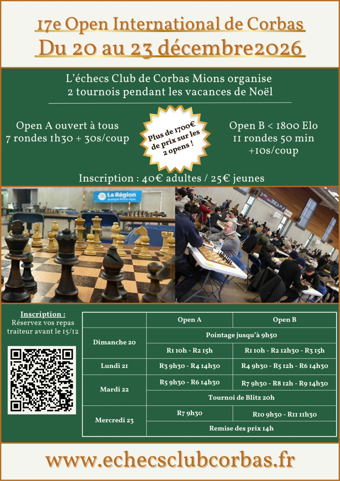 17eme Open Corbas Noel 2026